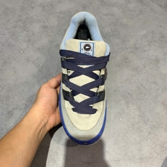 ADIDAS ADIMATIC WHITE NAVY IG6006 SIZE 42 2/3 GIÀY 2HAND CHÍNH HÃNG