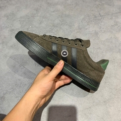 ADIDAS DAILY 3.0 DARK BROWN BLACK OLIVE GREEN SIZE 42 2/3 GIÀY 2HAND CHÍNH HÃNG