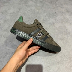 ADIDAS DAILY 3.0 DARK BROWN BLACK OLIVE GREEN SIZE 42 2/3 GIÀY 2HAND CHÍNH HÃNG