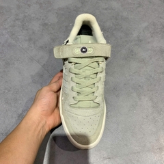 ADIDAS FORUM LOW 'LIME WHITE' H01945 SIZE 42 GIÀY 2HAND