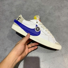 NIKE BLAZER LOW 77 JUMBO WHITE OLD ROYAL – DQ8768 100 SIZE 43 GIÀY 2HAND CHÍNH HÃNG