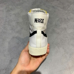 NIKE BLAZER MID '77 VINTAGE 'WHITE/BLACK' BQ6806-100 SIZE 43 GIÀY 2HAND CHÍNH HÃNG