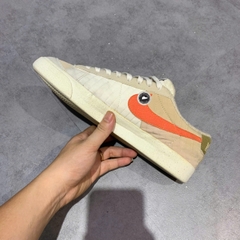 NIKE BLAZER 77 LOW PREMIUM SAIL BROWN KELP ORANGE DD8026 100 SIZE 43 GIÀY 2HAND CHÍNH HÃNG