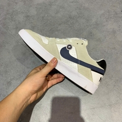 NIKE SB DELTA FORCE VULC 'WHITE/THUNDER BLUE' 942237-100 SIZE 44 GIÀY 2HAND CHÍNH HÃNG