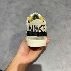 NIKE BLAZER LOW ’77 JUMBO WHITE BLACK DN2158 101 SIZE 43 GIÀY 2HAND CHÍNH HÃNG
