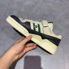 ADIDAS FORUM 84 LOW 'OFF WHITE GREEN' HQ6938 SIZE 43 1/3 GIÀY 2HAND CHÍNH HÃNG