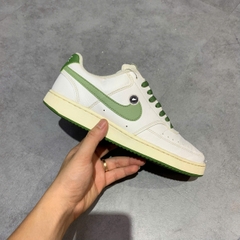 NIKE COURT VISION LOW 'WHITE OLIVE GREEN' – SIZE 41 – GIÀY 2HAND CHÍNH HÃNG
