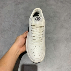 NIKE COURT VISION LOW NEXT NATURE WHITE/WHITE/BLACK DH2987 101 SIZE 42 GIÀY 2HAND CHÍNH HÃNG
