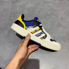 ADIDAS ENTRAP 'WHITE YELLOW BLUE' GW7007 SIZE 42 GIÀY 2HAND CHÍNH HÃNG