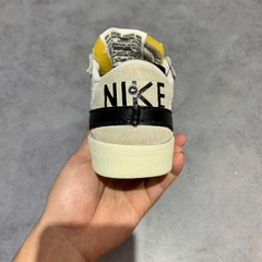 NIKE BLAZER LOW ’77 JUMBO WHITE BLACK SIZE 40.5 GIÀY 2HAND CHÍNH HÃNG