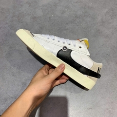 NIKE BLAZER LOW ’77 JUMBO WHITE BLACK SIZE 40.5 GIÀY 2HAND CHÍNH HÃNG