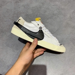 NIKE BLAZER LOW ’77 JUMBO WHITE BLACK SIZE 40.5 GIÀY 2HAND CHÍNH HÃNG