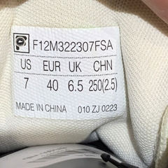 FILA CANVAS LOW 'BLUE WHITE' F12M322307FSA SIZE 40 GIÀY 2HAND