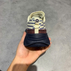 FILA CANVAS LOW 'BLUE WHITE' F12M322307FSA SIZE 40 GIÀY 2HAND