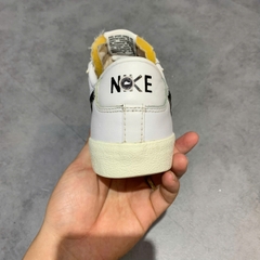 NIKE BLAZER LOW '77 VINTAGE WHITE/BLACK DA6364-101 SIZE 40.5 GIÀY 2HAND CHÍNH HÃNG