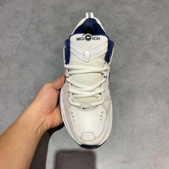 NIKE AIR MONARCH IV WHITE/METALLIC SILVER 415445-102 SIZE 40 – GIÀY 2HAND