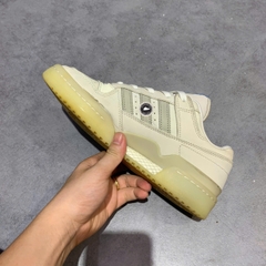 ADIDAS FORUM LOW 'TALC SESAME' HQ1506 SIZE 40 GIÀY 2HAND CHÍNH HÃNG