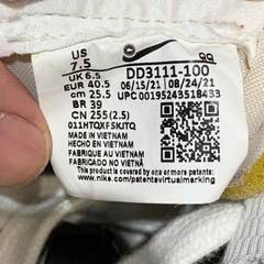 NIKE BLAZER MID '77 JUMBO WHITE/BLACK DD3111-100 SIZE 40.5 GIÀY 2HAND CHÍNH HÃNG