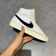 NIKE BLAZER MID '77 VINTAGE WHITE BLACK BQ6806-100 SIZE 40 – GIÀY 2HAND