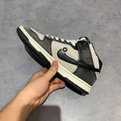 NIKE DUNK MID 'CANVAS PANDA' DV0830-102 SIZE 40.5 GIÀY 2HAND CHÍNH HÃNG