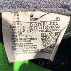 NIKE DUNK LOW RETRO PRM 'HALLOWEEN' DQ7681-001 SIZE 40.5 GIÀY 2HAND CHÍNH HÃNG