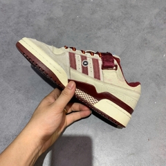 ADIDAS FORUM LOW CHALK BURGUNDY GX8866 SIZE 39 1/3 – GIÀY 2HAND CHÍNH HÃNG