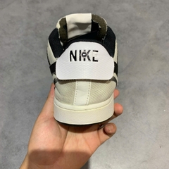 NIKE COURT VISION LOW PREMIUM 'WHITE/BLACK' CD5464-101 SIZE 42.5 – GIÀY 2HAND CHÍNH HÃNG