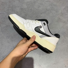 NIKE FULL FORCE LOW 'WHITE/BLACK/PEWTER' FB1362-101 SIZE 41 GIÀY 2HAND