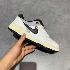 NIKE FULL FORCE LOW 'WHITE/BLACK/PEWTER' FB1362-101 SIZE 41 GIÀY 2HAND