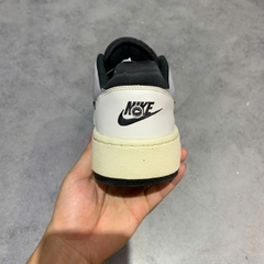 NIKE FULL FORCE LOW 'WHITE/BLACK/PEWTER' FB1362-101 SIZE 41 GIÀY 2HAND