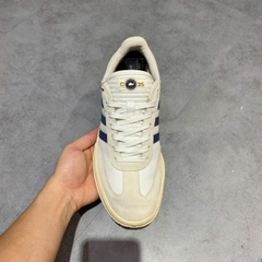 ADIDAS NEO GRADAS 'WHITE CREAM BLUE' FX9303 SIZE 41 1/3 – GIÀY 2HAND CHÍNH HÃNG