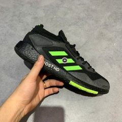 ADIDAS PULSEBOOST HD 'BLACK GREEN' EG9972 SIZE 41 1/3 GIÀY 2HAND CHÍNH HÃNG