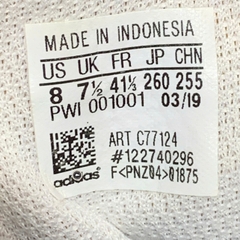 ADIDAS SUPERSTAR WHITE BLACK C77124 SIZE 41 1/3 GIÀY 2HAND CHÍNH HÃNG