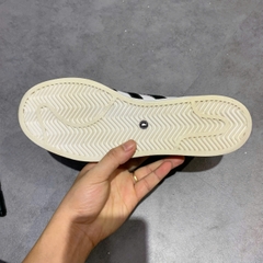 ADIDAS SUPERSTAR WHITE BLACK C77124 SIZE 41 1/3 GIÀY 2HAND CHÍNH HÃNG