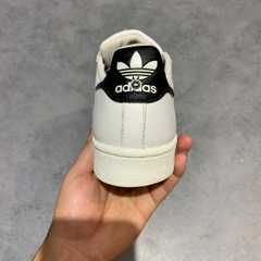 ADIDAS SUPERSTAR WHITE BLACK C77124 SIZE 41 1/3 GIÀY 2HAND CHÍNH HÃNG
