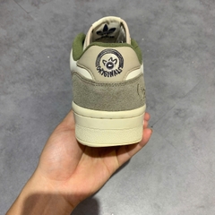 ADIDAS RIVALRY LOW 'CORE WHITE GREY GREEN' IG3849 SIZE 43 1/3 GIÀY 2HAND CHÍNH HÃNG
