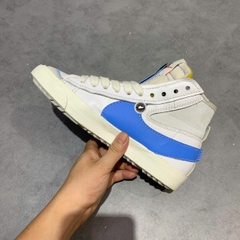 NIKE BLAZER MID '77 JUMBO WHITE UNIVERSITY BLUE DD3111-103 SIZE 41 GIÀY 2HAND