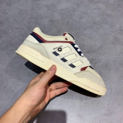 ADIDAS ORIGINALS DROP STEP LOW ‘CREAM YELLOW WHITE LIGHT GREY BLACK RED’ GW9728 SIZE 41 1/3 GIÀY 2HAND CHÍNH HÃNG