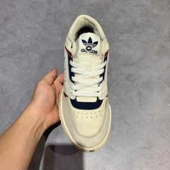 ADIDAS ORIGINALS DROP STEP LOW ‘CREAM YELLOW WHITE LIGHT GREY BLACK RED’ GW9728 SIZE 41 1/3 GIÀY 2HAND CHÍNH HÃNG