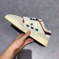 ADIDAS ORIGINALS DROP STEP LOW ‘CREAM YELLOW WHITE LIGHT GREY BLACK RED’ GW9728 SIZE 41 1/3 GIÀY 2HAND CHÍNH HÃNG