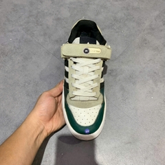ADIDAS FORUM LOW 'GRAY GREEN WHITE' – SIZE 41 1/3 – GIÀY 2HAND CHÍNH HÃNG