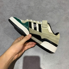 ADIDAS FORUM LOW 'GRAY GREEN WHITE' – SIZE 41 1/3 – GIÀY 2HAND CHÍNH HÃNG
