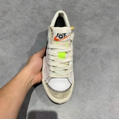 NIKE BLAZER LOW ’77 JUMBO WHITE SAILED BLACK – DN2158‑101 SIZE 42.5 – GIÀY 2HAND CHÍNH HÃNG