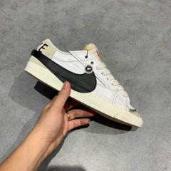 NIKE BLAZER LOW ’77 JUMBO WHITE SAILED BLACK – DN2158‑101 SIZE 42.5 – GIÀY 2HAND CHÍNH HÃNG