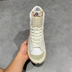 NIKE BLAZER MID ’77 VINTAGE WHITE MANTRA ORANGE BQ6806 110 SIZE 42.5 GIÀY 2HAND