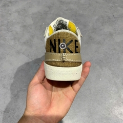 NIKE BLAZER LOW ’77 JUMBO WHITE KHAKI – DZ2772‑121 SIZE 42.5 – GIÀY 2HAND CHÍNH HÃNG