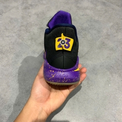 NIKE LEBRON AMBASSADOR 12 'LAKERS' BQ5436 003 GIÀY 2HAND CHÍNH HÃNG [PVN19205]