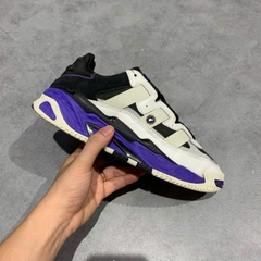 ADIDAS NITEBALL 'WHITE/BLACK/PURPLE' – FX0361 – SIZE 41 1/3 GIÀY 2HAND CHÍNH HÃNG [PVN19348]