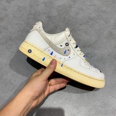 NIKE AIR FORCE 1 ‘07 LV8 PAINT SPLATTER – CZ0339‑100 – GIÀY 2HAND CHÍNH HÃNG [PVN19431]