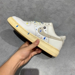 NIKE AIR FORCE 1 ‘07 LV8 PAINT SPLATTER – CZ0339‑100 – GIÀY 2HAND CHÍNH HÃNG [PVN19431]